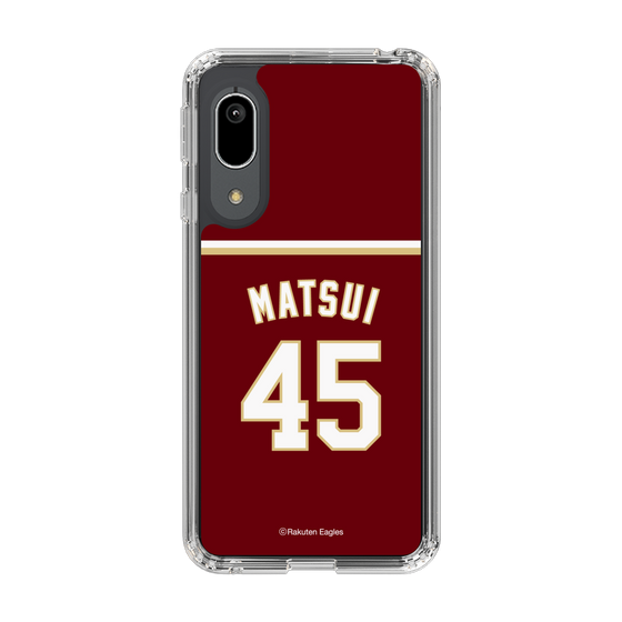 スリムプロテクションケース［ 楽天イーグルス - #45 Matsui -ビジター ］