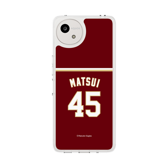 スリムプロテクションケース［ 楽天イーグルス - #45 Matsui - ビジター ］