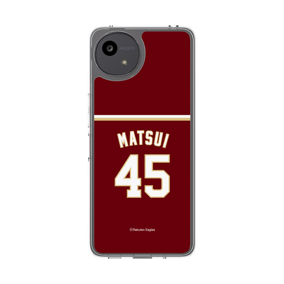 スリムプロテクションケース［ 楽天イーグルス - #45 Matsui - ビジター ］