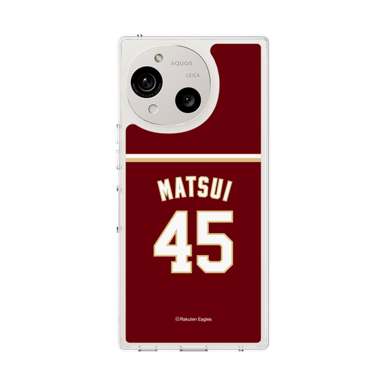 スリムプロテクションケース［ 楽天イーグルス - #45 Matsui - ビジター ］