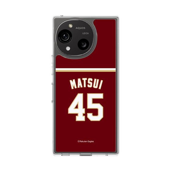 スリムプロテクションケース［ 楽天イーグルス - #45 Matsui - ビジター ］