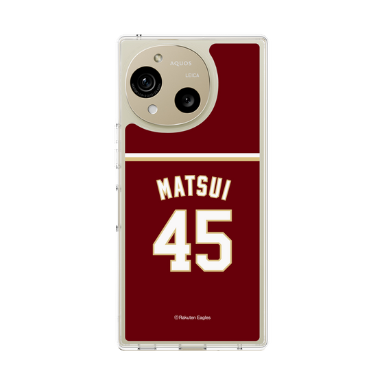 スリムプロテクションケース［ 楽天イーグルス - #45 Matsui - ビジター ］