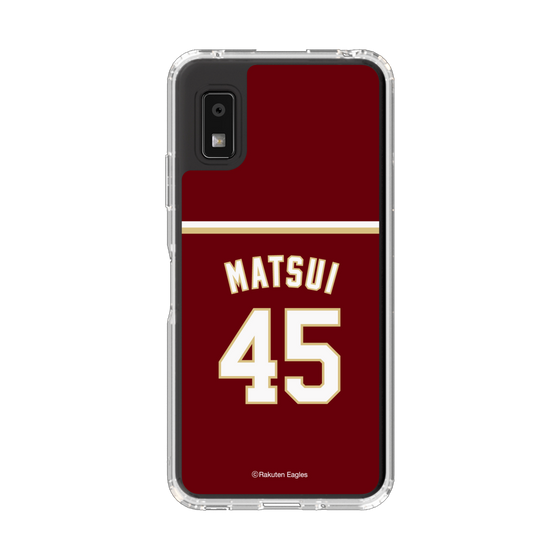 スリムプロテクションケース［ 楽天イーグルス - #45 Matsui - ビジター ］