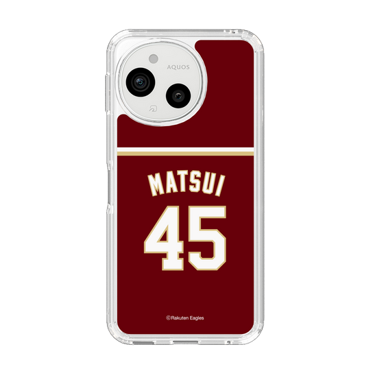 スリムプロテクションケース［ 楽天イーグルス - #45 Matsui - ビジター ］