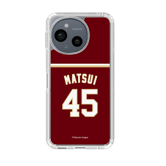 スリムプロテクションケース［ 楽天イーグルス - #45 Matsui - ビジター ］