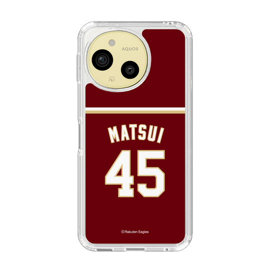 スリムプロテクションケース［ 楽天イーグルス - #45 Matsui - ビジター ］