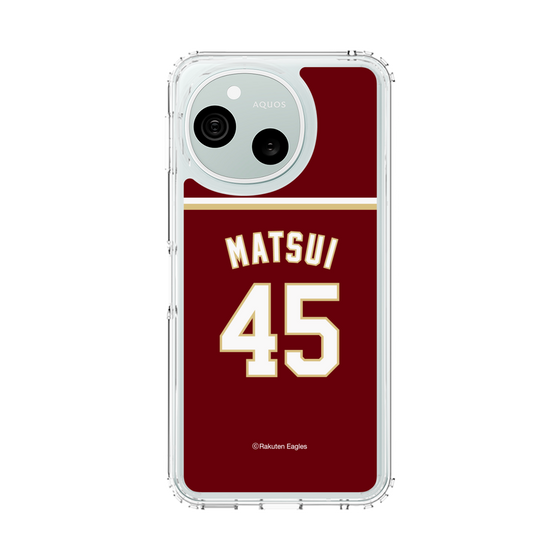 スリムプロテクションケース［ 楽天イーグルス - #45 Matsui - ビジター ］