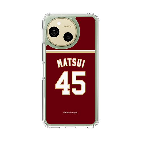 スリムプロテクションケース［ 楽天イーグルス - #45 Matsui - ビジター ］