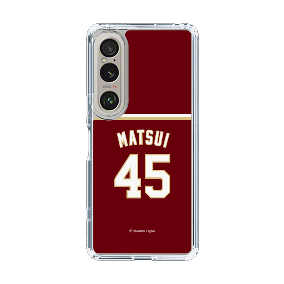 スリムプロテクションケース［ 楽天イーグルス - #45 Matsui -ビジター ］