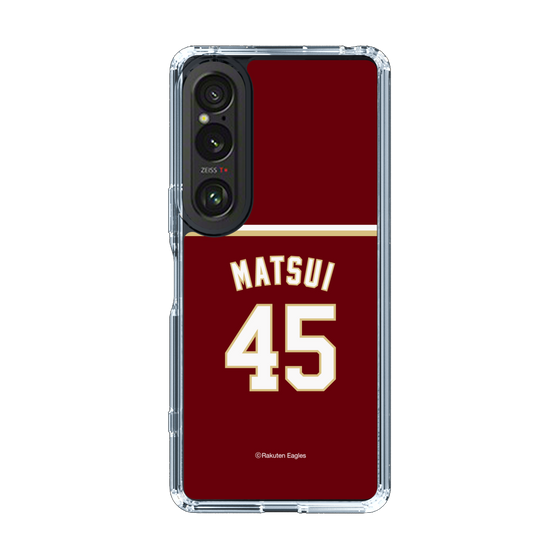 スリムプロテクションケース［ 楽天イーグルス - #45 Matsui -ビジター ］