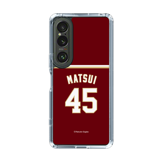 スリムプロテクションケース［ 楽天イーグルス - #45 Matsui -ビジター ］