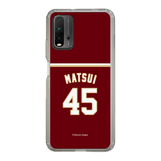 スリムプロテクションケース［ 楽天イーグルス - #45 Matsui -ビジター ］