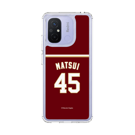 スリムプロテクションケース［ 楽天イーグルス - #45 Matsui - ビジター ］