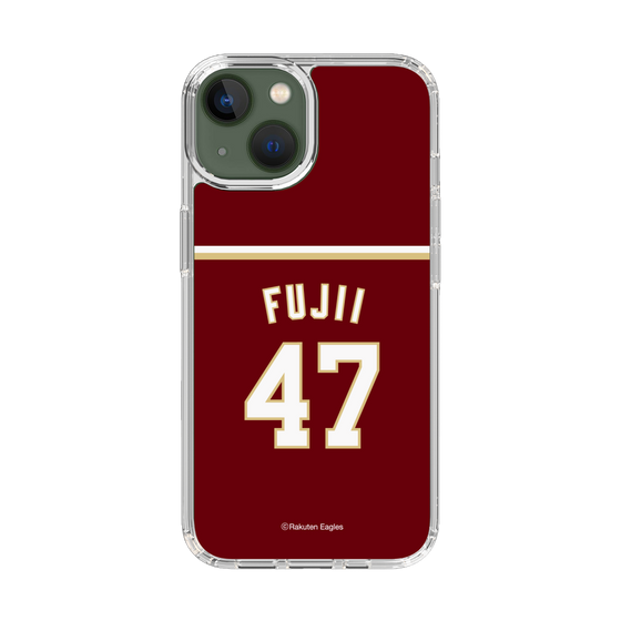 スリムプロテクションケース［ 楽天イーグルス - #47 Fujii -ビジター ］