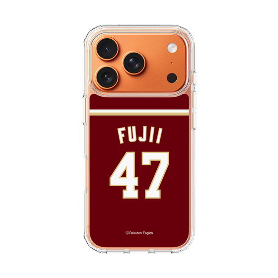 スリムプロテクションケース［ 楽天イーグルス - #47 Fujii - ビジター ］