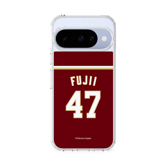 スリムプロテクションケース［ 楽天イーグルス - #47 Fujii - ビジター ］