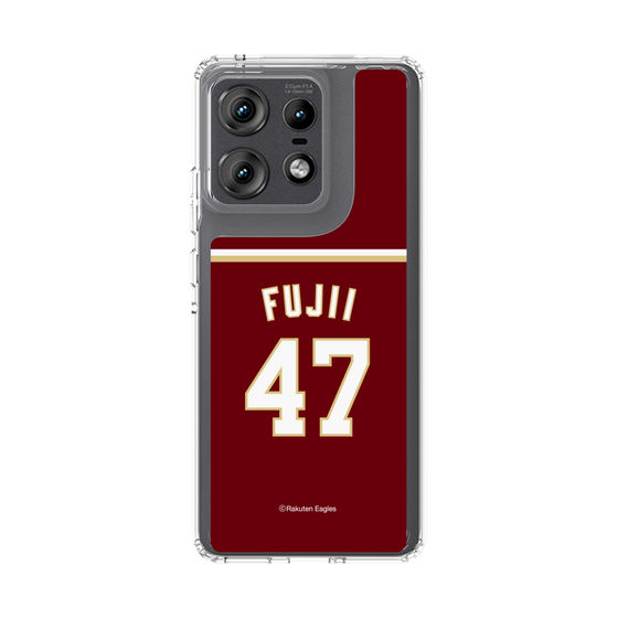 スリムプロテクションケース［ 楽天イーグルス - #47 Fujii - ビジター ］
