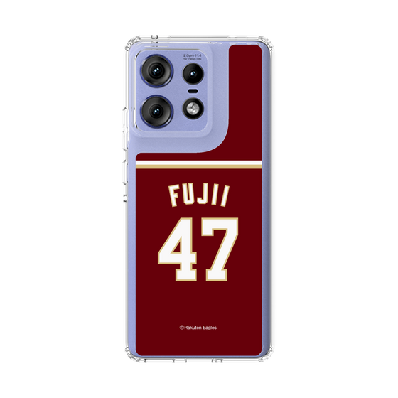 スリムプロテクションケース［ 楽天イーグルス - #47 Fujii - ビジター ］