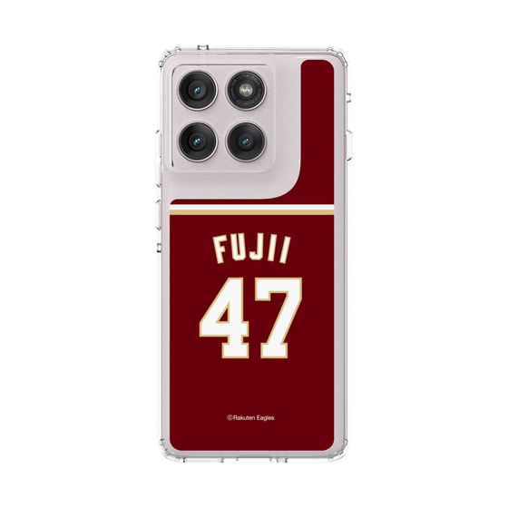 スリムプロテクションケース［ 楽天イーグルス - #47 Fujii - ビジター ］