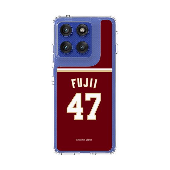 スリムプロテクションケース［ 楽天イーグルス - #47 Fujii - ビジター ］