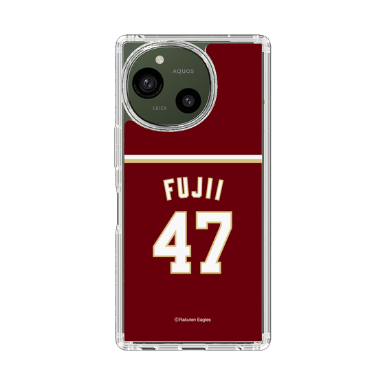 スリムプロテクションケース［ 楽天イーグルス - #47 Fujii - ビジター ］