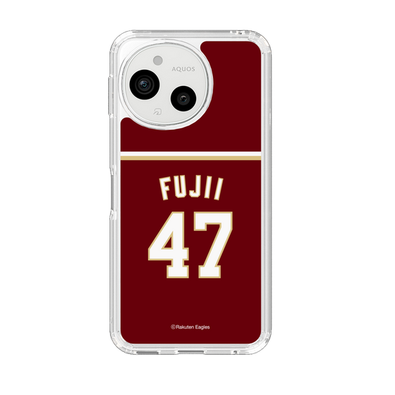 スリムプロテクションケース［ 楽天イーグルス - #47 Fujii - ビジター ］