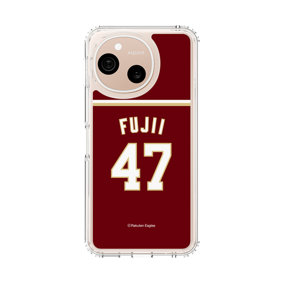 スリムプロテクションケース［ 楽天イーグルス - #47 Fujii - ビジター ］
