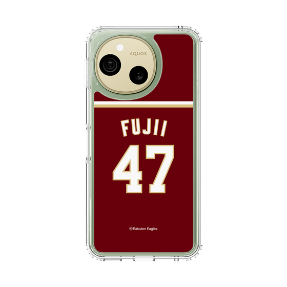 スリムプロテクションケース［ 楽天イーグルス - #47 Fujii - ビジター ］