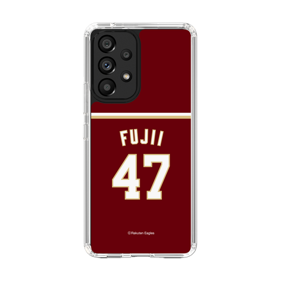スリムプロテクションケース［ 楽天イーグルス - #47 Fujii -ビジター ］