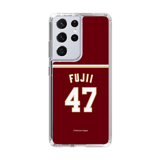 スリムプロテクションケース［ 楽天イーグルス - #47 Fujii -ビジター ］