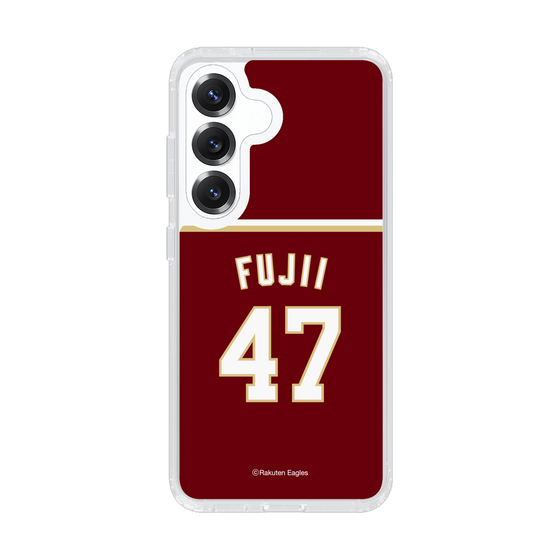 スリムプロテクションケース［ 楽天イーグルス - #47 Fujii -ビジター ］