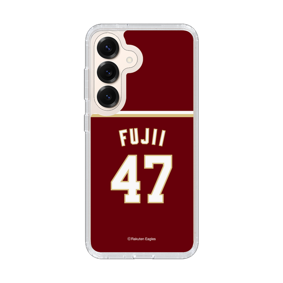 スリムプロテクションケース［ 楽天イーグルス - #47 Fujii -ビジター ］