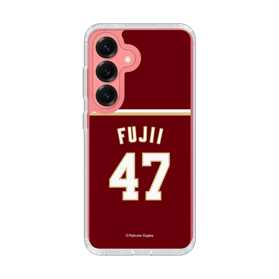 スリムプロテクションケース［ 楽天イーグルス - #47 Fujii -ビジター ］