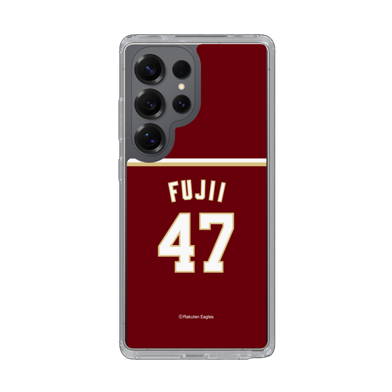 スリムプロテクションケース［ 楽天イーグルス - #47 Fujii -ビジター ］