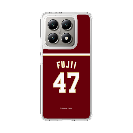 スリムプロテクションケース［ 楽天イーグルス - #47 Fujii - ビジター ］