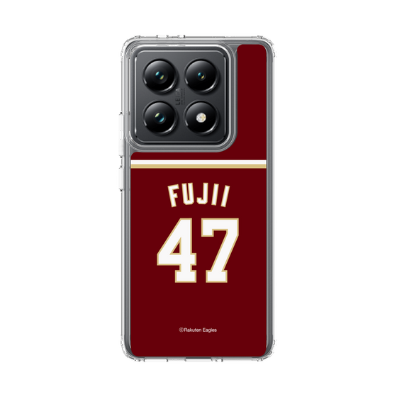 スリムプロテクションケース［ 楽天イーグルス - #47 Fujii - ビジター ］