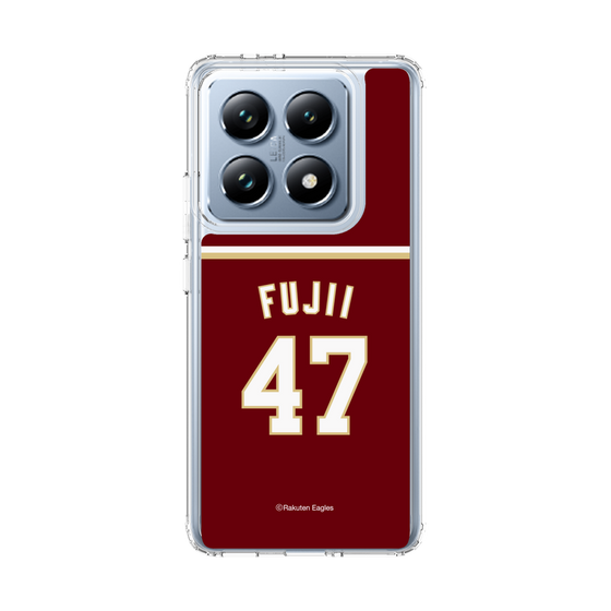 スリムプロテクションケース［ 楽天イーグルス - #47 Fujii - ビジター ］