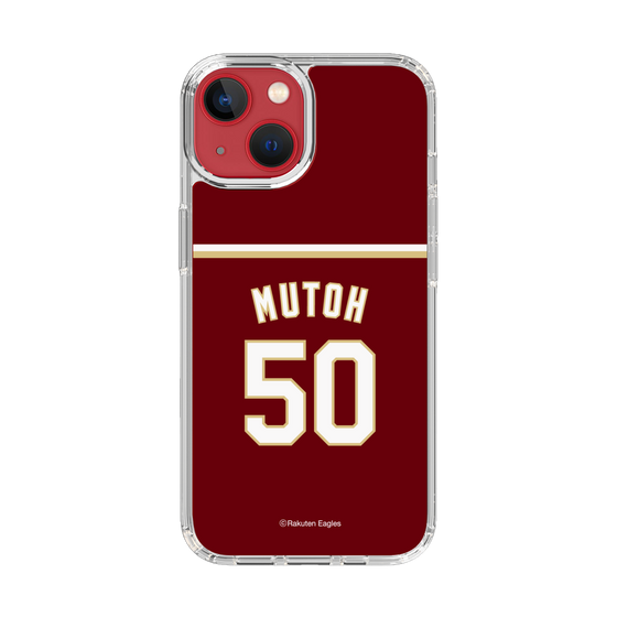 スリムプロテクションケース［ 楽天イーグルス - #50 Mutoh -ビジター ］