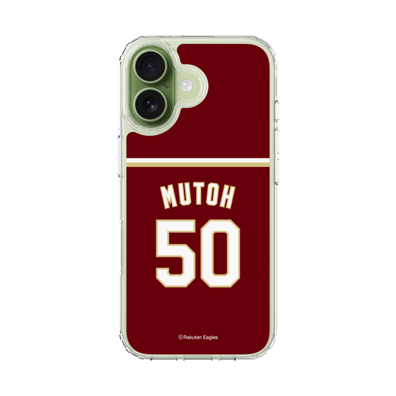 スリムプロテクションケース［ 楽天イーグルス - #50 Mutoh - ビジター ］