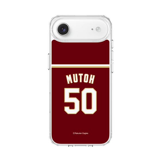 スリムプロテクションケース［ 楽天イーグルス - #50 Mutoh - ビジター ］