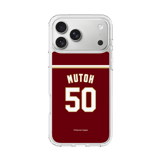 スリムプロテクションケース［ 楽天イーグルス - #50 Mutoh - ビジター ］