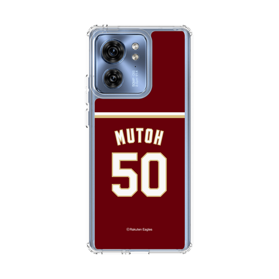 スリムプロテクションケース［ 楽天イーグルス - #50 Mutoh - ビジター ］