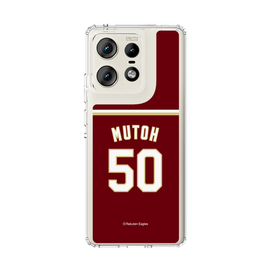 スリムプロテクションケース［ 楽天イーグルス - #50 Mutoh - ビジター ］