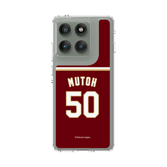 スリムプロテクションケース［ 楽天イーグルス - #50 Mutoh - ビジター ］
