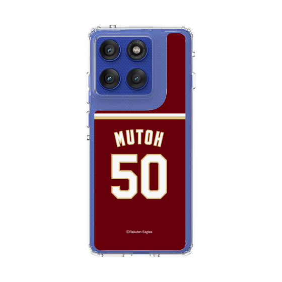 スリムプロテクションケース［ 楽天イーグルス - #50 Mutoh - ビジター ］