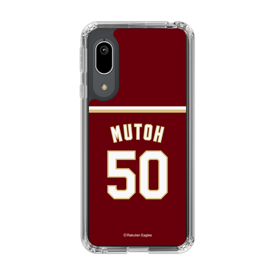 スリムプロテクションケース［ 楽天イーグルス - #50 Mutoh -ビジター ］