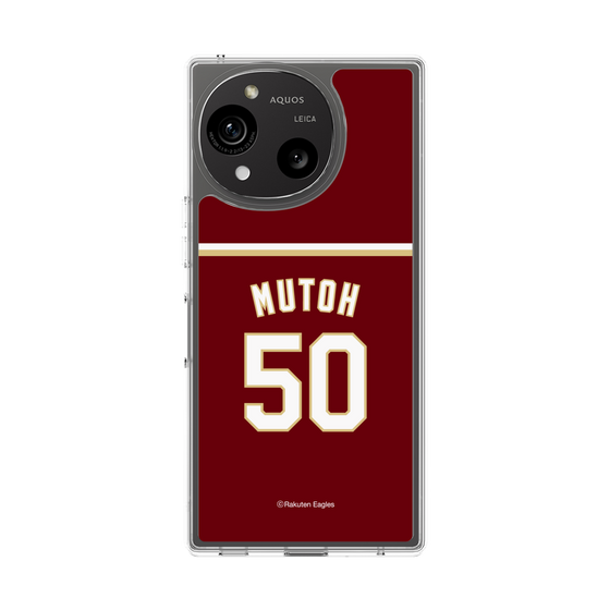 スリムプロテクションケース［ 楽天イーグルス - #50 Mutoh - ビジター ］