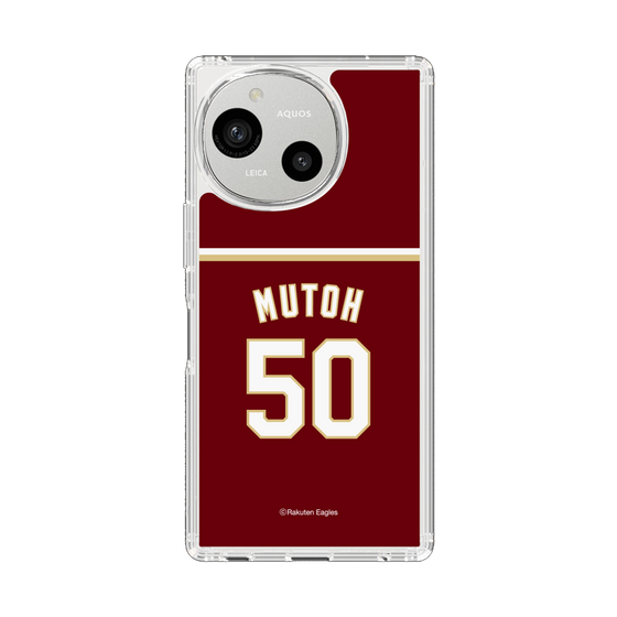 スリムプロテクションケース［ 楽天イーグルス - #50 Mutoh - ビジター ］