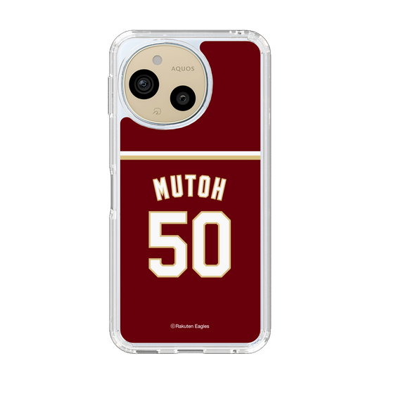 スリムプロテクションケース［ 楽天イーグルス - #50 Mutoh - ビジター ］