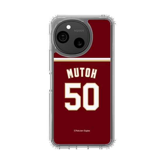 スリムプロテクションケース［ 楽天イーグルス - #50 Mutoh - ビジター ］